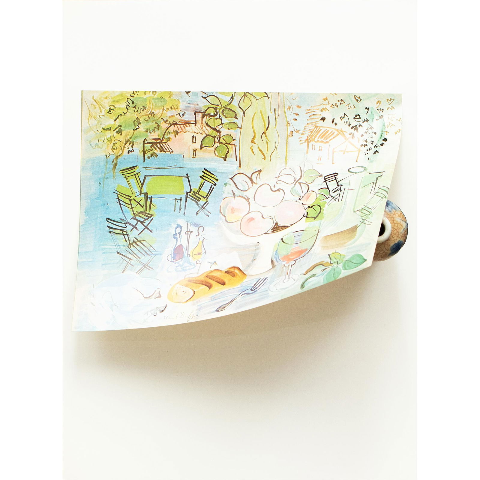 1970 After Raoul Dufy "Still Life", Full-Color Parisian Print - 4