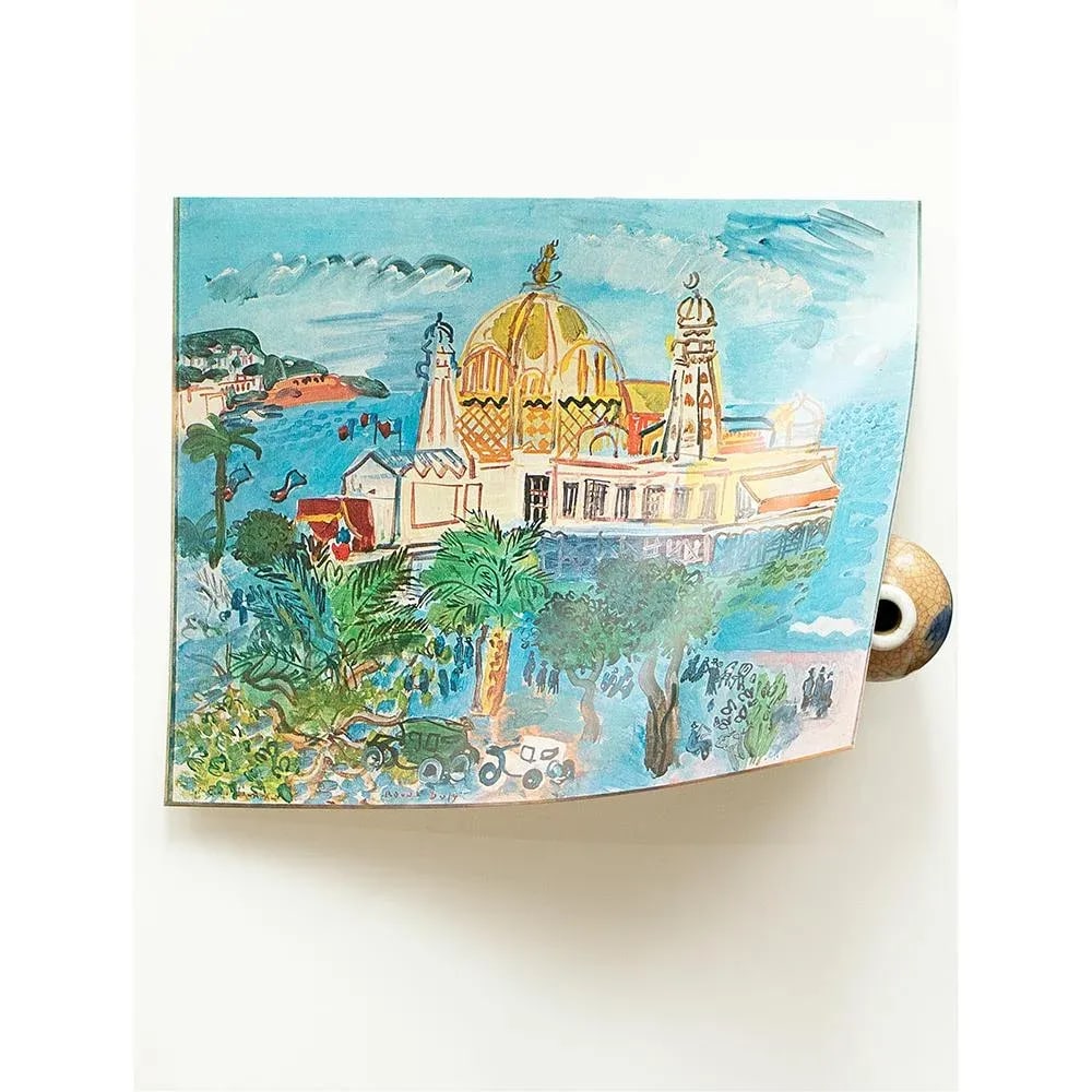 1970 After Raoul Dufy "The Casino of Nice", Full-Color Parisian Print - 4