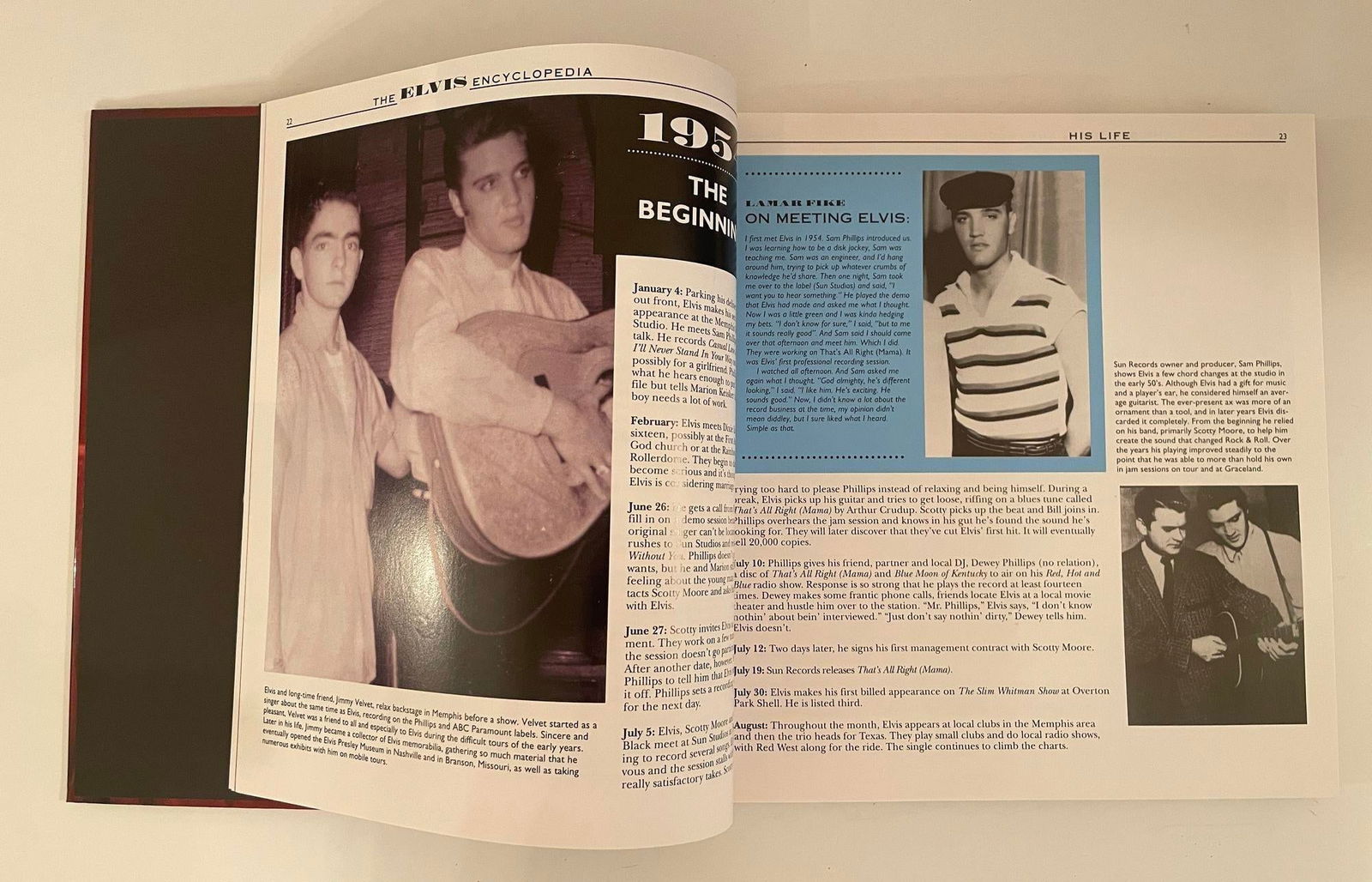 The Elvis Encyclopedia Hardcover - 6