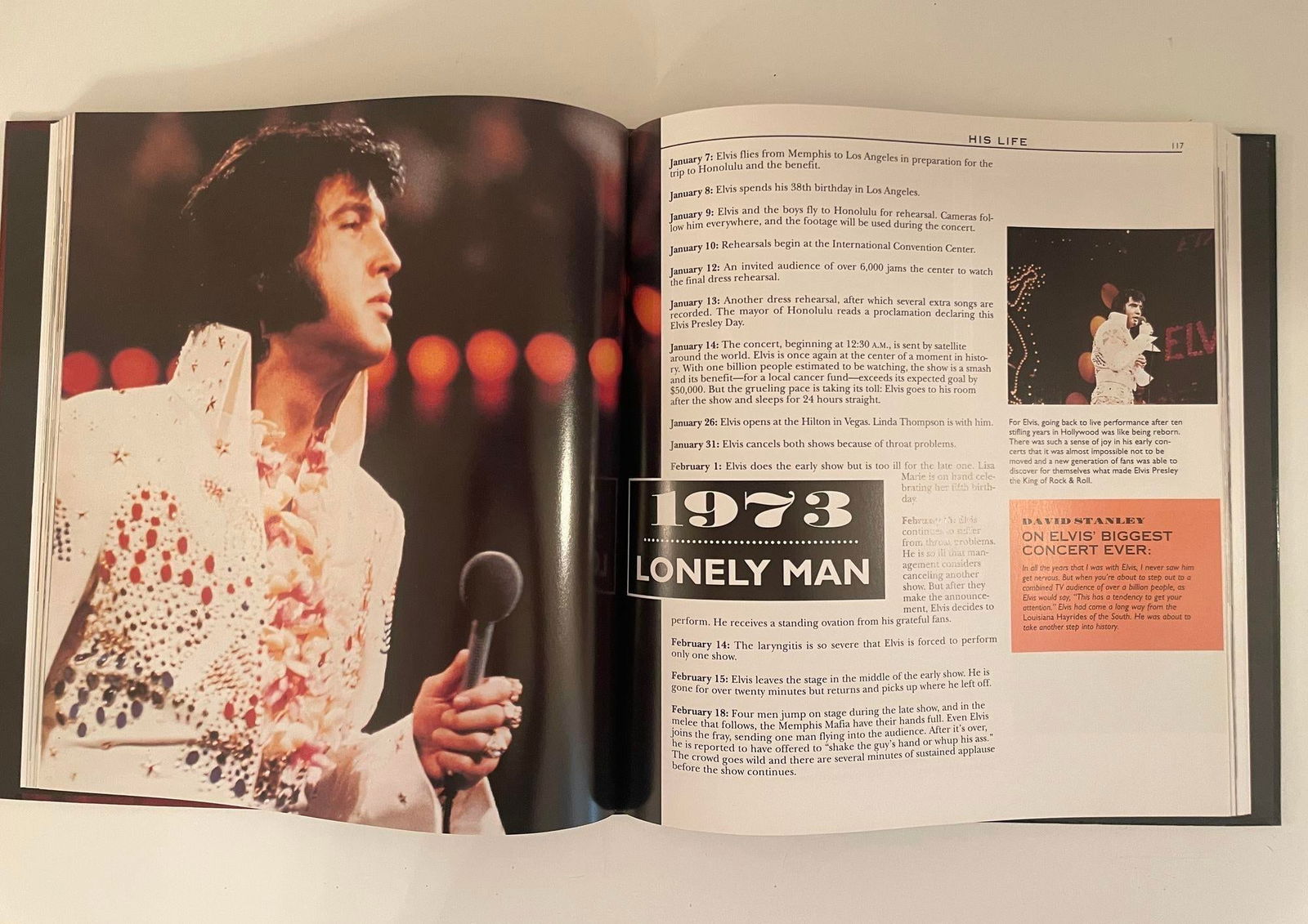 The Elvis Encyclopedia Hardcover - 7