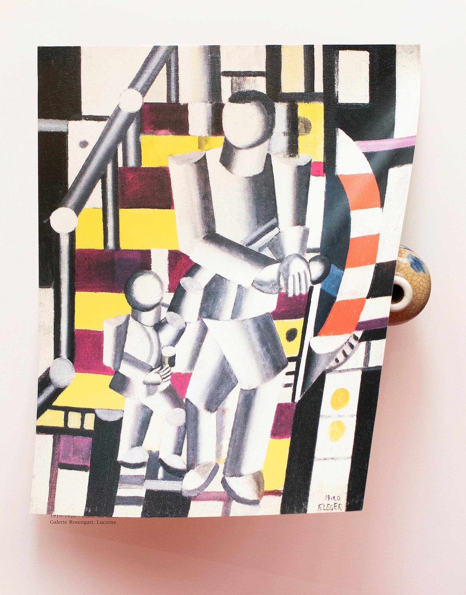 1990 After Fernand Leger "The Staircase (1919)", Full-Color Parisian Print - 4