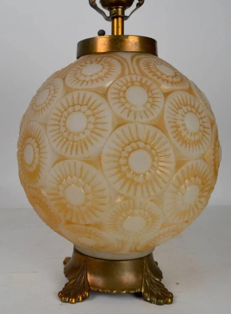 Art Deco Lamp After Lalique - 5
