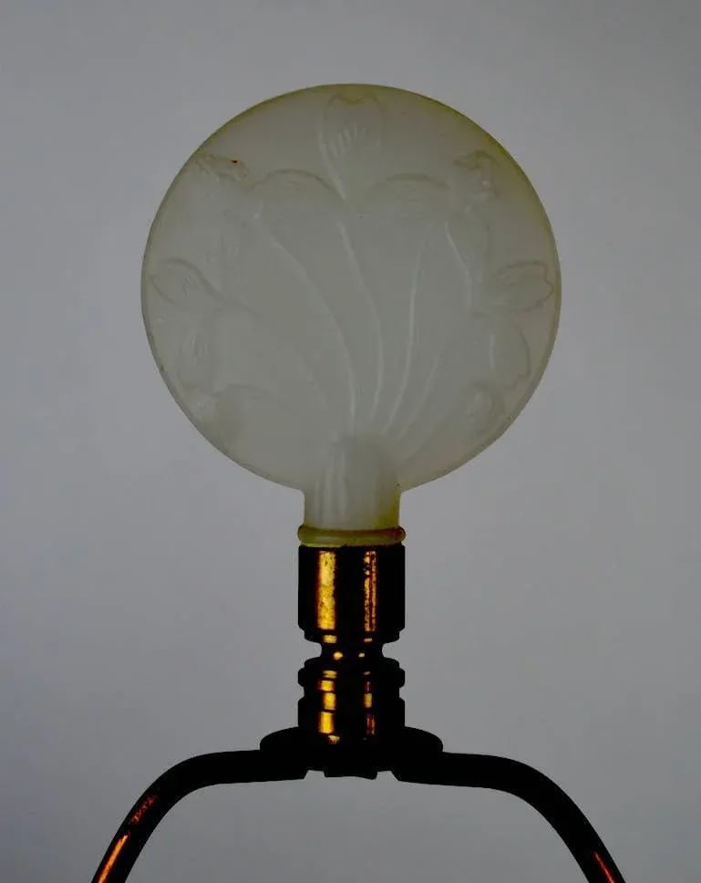 Art Deco Lamp After Lalique - 7