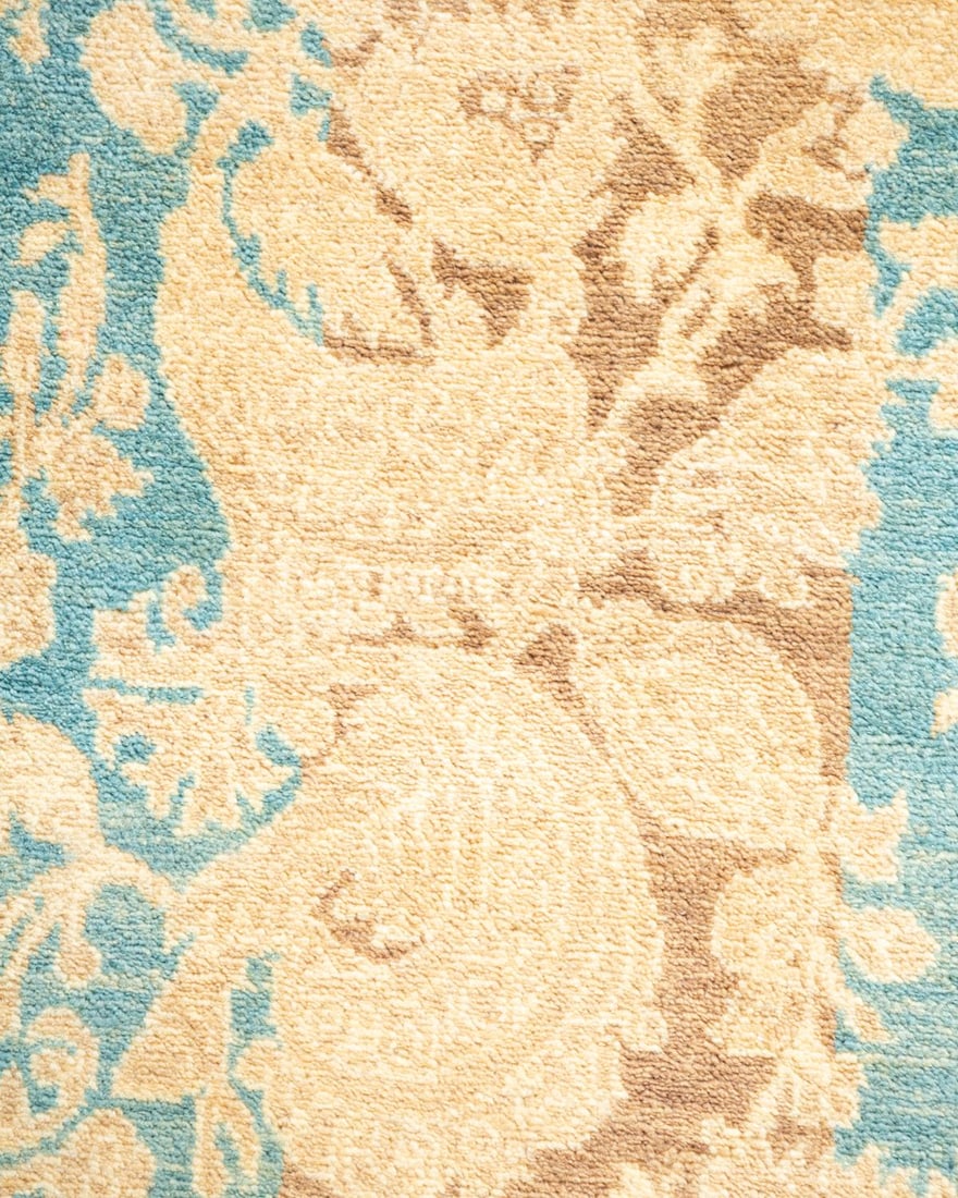 Mogul, One-of-a-Kind Hand-Knotted Area Rug - Brown, 4' 2" x 6' 1" - 3