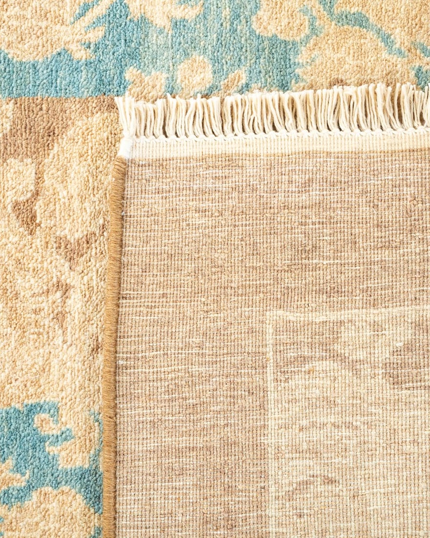 Mogul, One-of-a-Kind Hand-Knotted Area Rug - Brown, 4' 2" x 6' 1" - 5