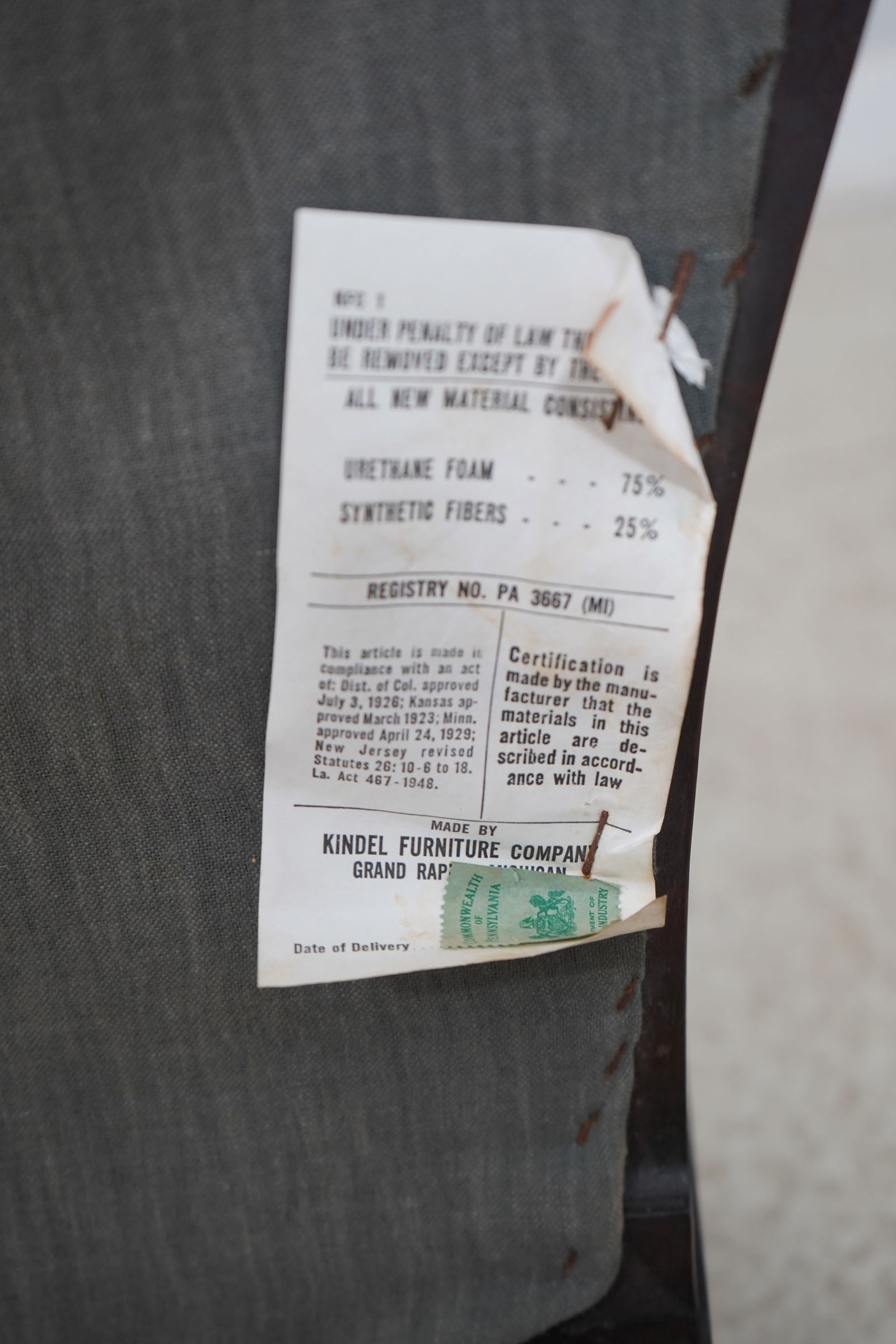 Set of 6 Kindel Mahogany Dining Room Chairs - 12