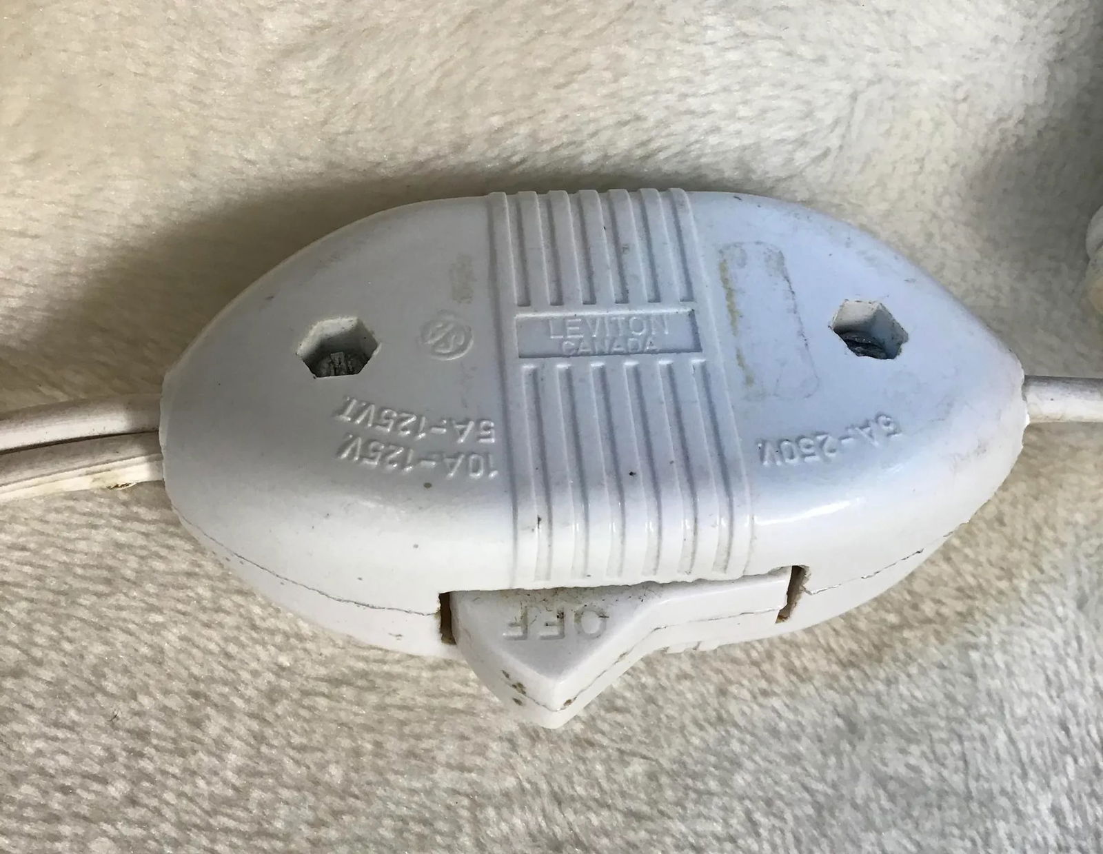 1970s Mid Century Modern Accent Floor/Table Lamp Teak Base Pearl Frosted Acrylic Shade - 8