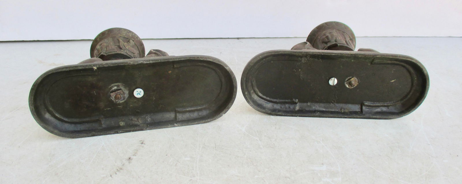 Egyptian Revival Sphinx's Candlesticks Vintage 1920s- Pair of 2 - 5