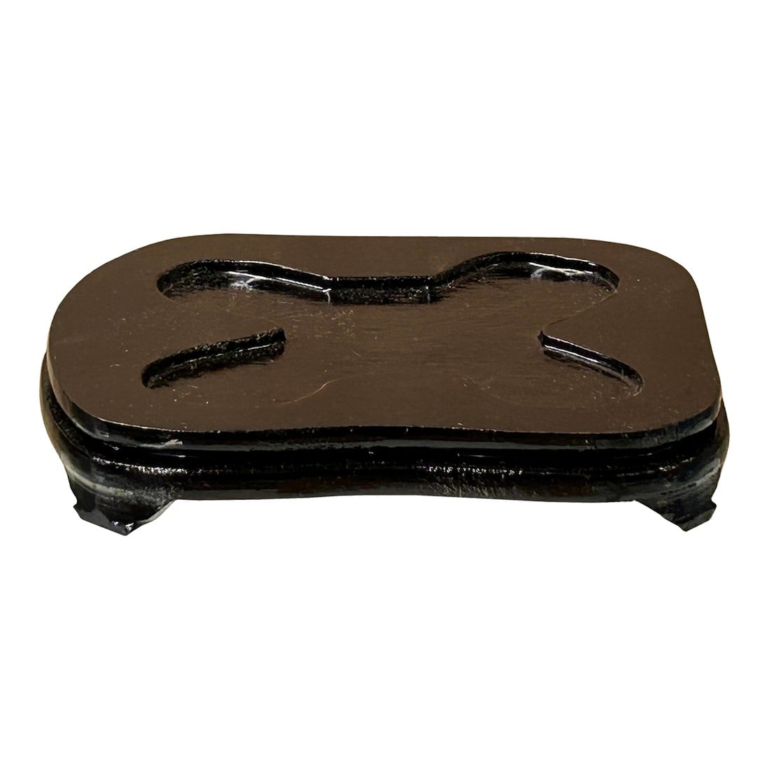 3.5" Dark Brown Wood Rectangular Shape Display Stand Riser Easel: This display stand riser easel combines practicality with artistic design, making it an ideal choice for showcasing your treasured items. Crafted from a dark brown color stained wood, the stand