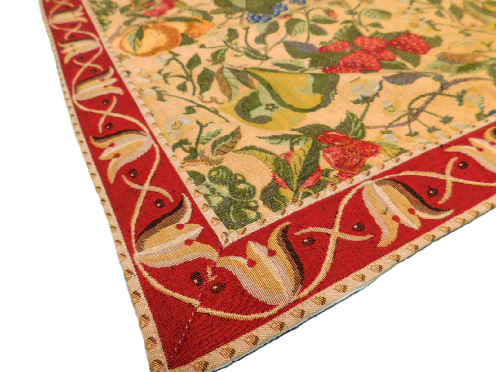 1980s French Tapestry Featuring Fruits - 7