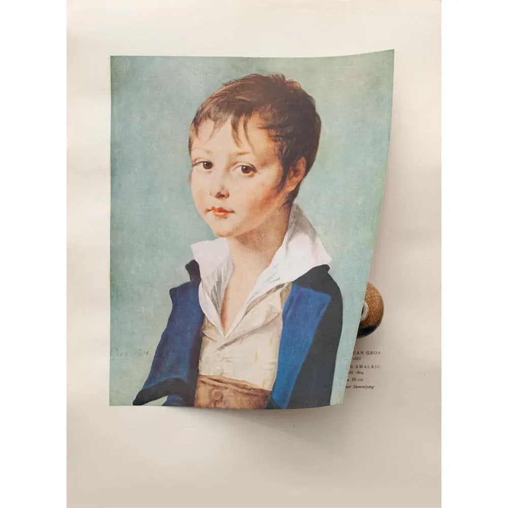 Baron Antoine-Jean Gros "The Young Amalric", 1940s After Swiss Photogravure - 3