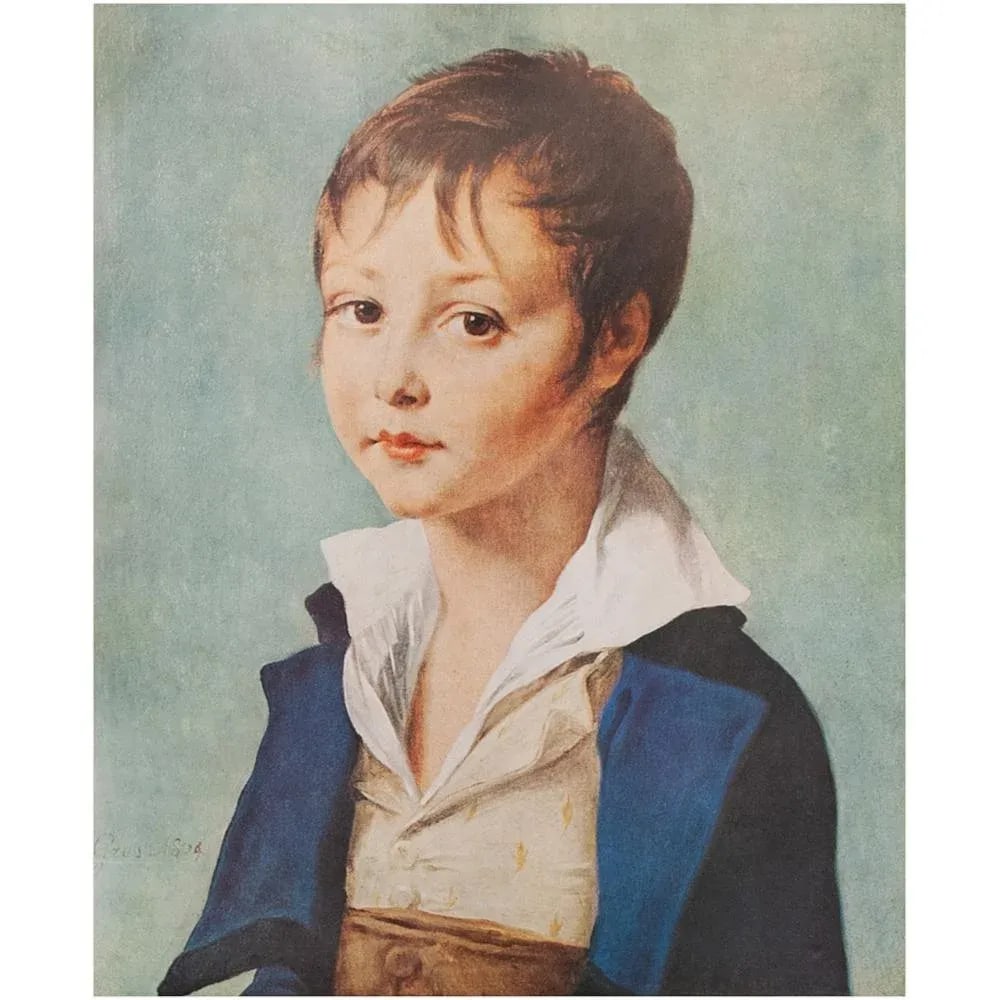 Baron Antoine-Jean Gros "The Young Amalric", 1940s After Swiss Photogravure - 7