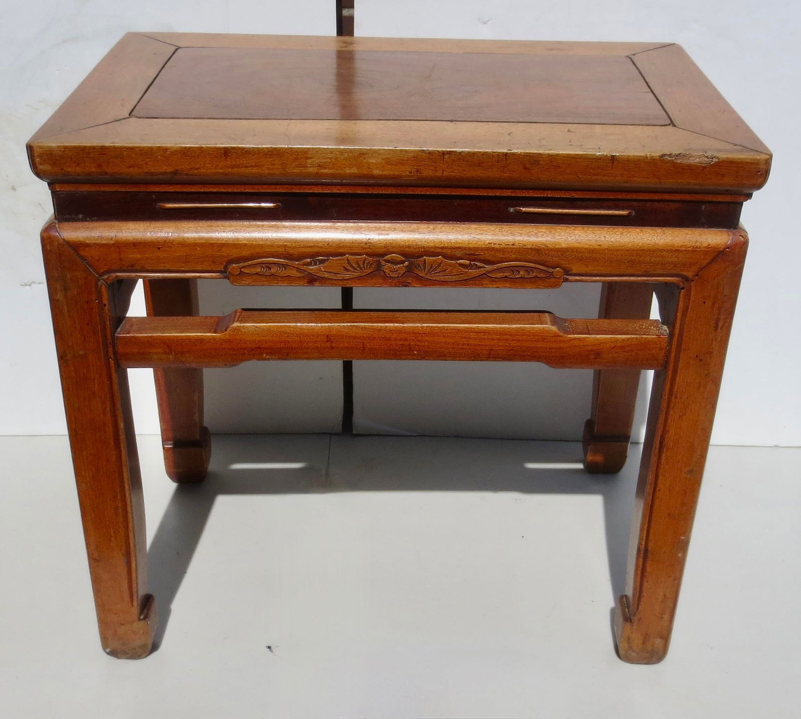 Antique Chinese Elmwood Low Table Circa 1920s' - 2