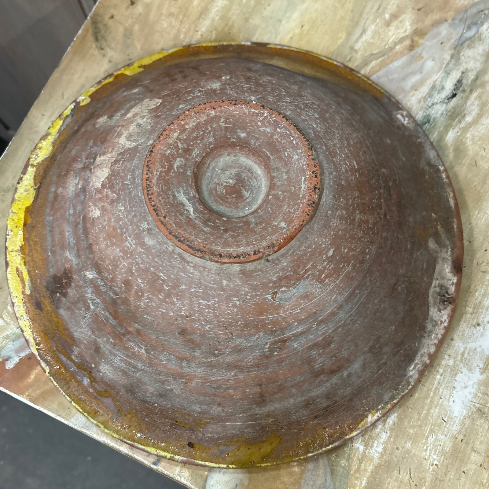 Mid 20th Century Speckled Decorative Ceramic Bowl - 7