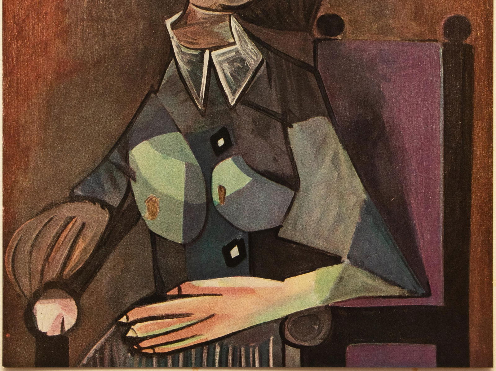 C. 1940s After Pablo Picasso, "Portrait" Second Edition Period Parisian Offset Lithograph - 4