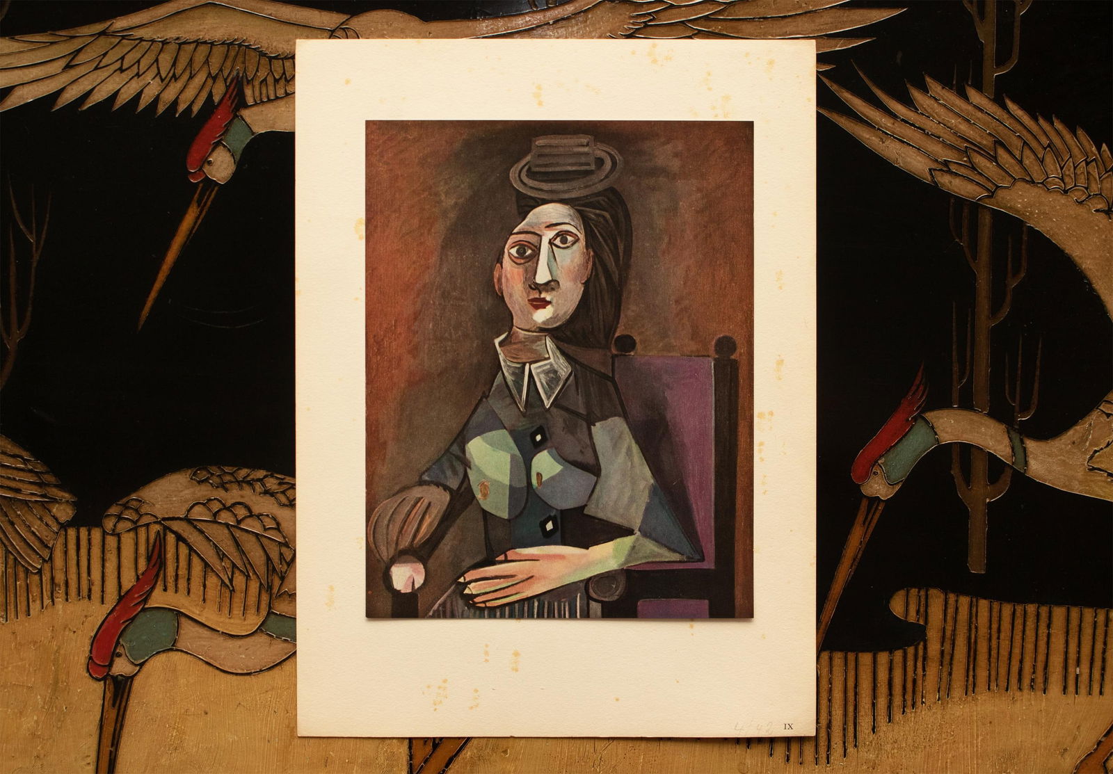 C. 1940s After Pablo Picasso, "Portrait" Second Edition Period Parisian Offset Lithograph - 6