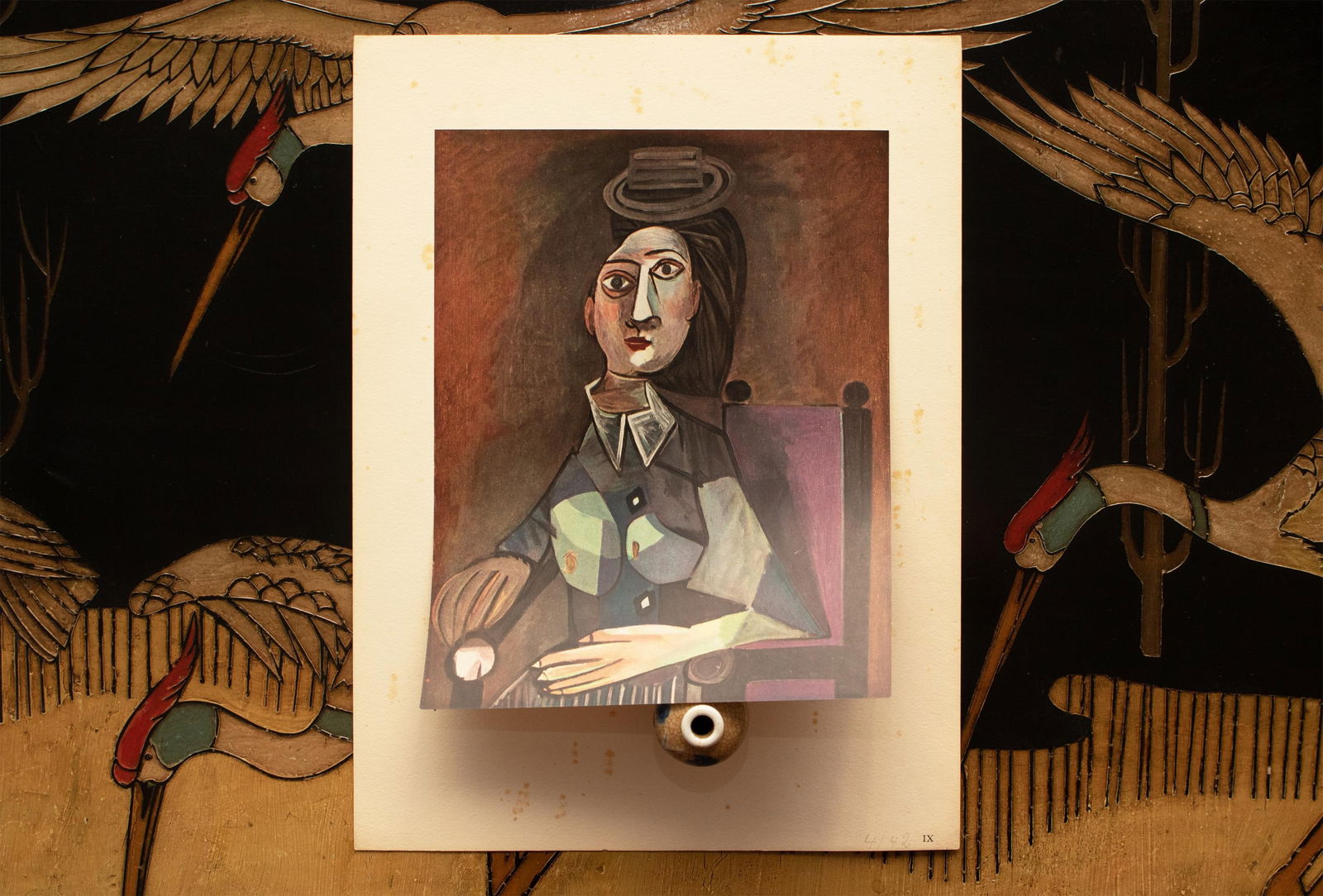 C. 1940s After Pablo Picasso, "Portrait" Second Edition Period Parisian Offset Lithograph - 7