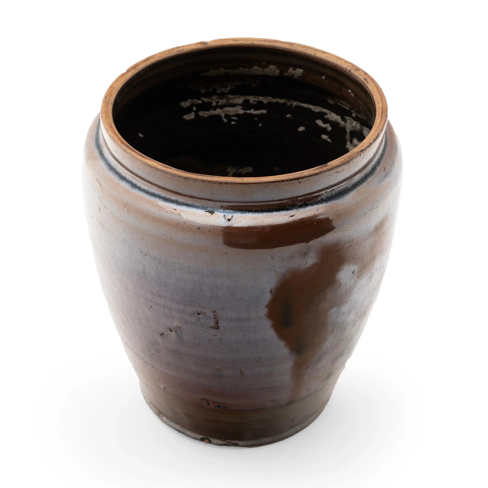 Drip Glaze Chinese Kitchen Jar, c. 1900 - 4