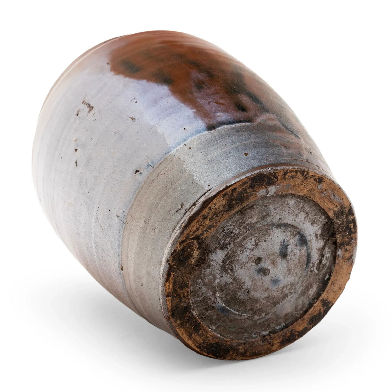 Drip Glaze Chinese Kitchen Jar, c. 1900 - 5