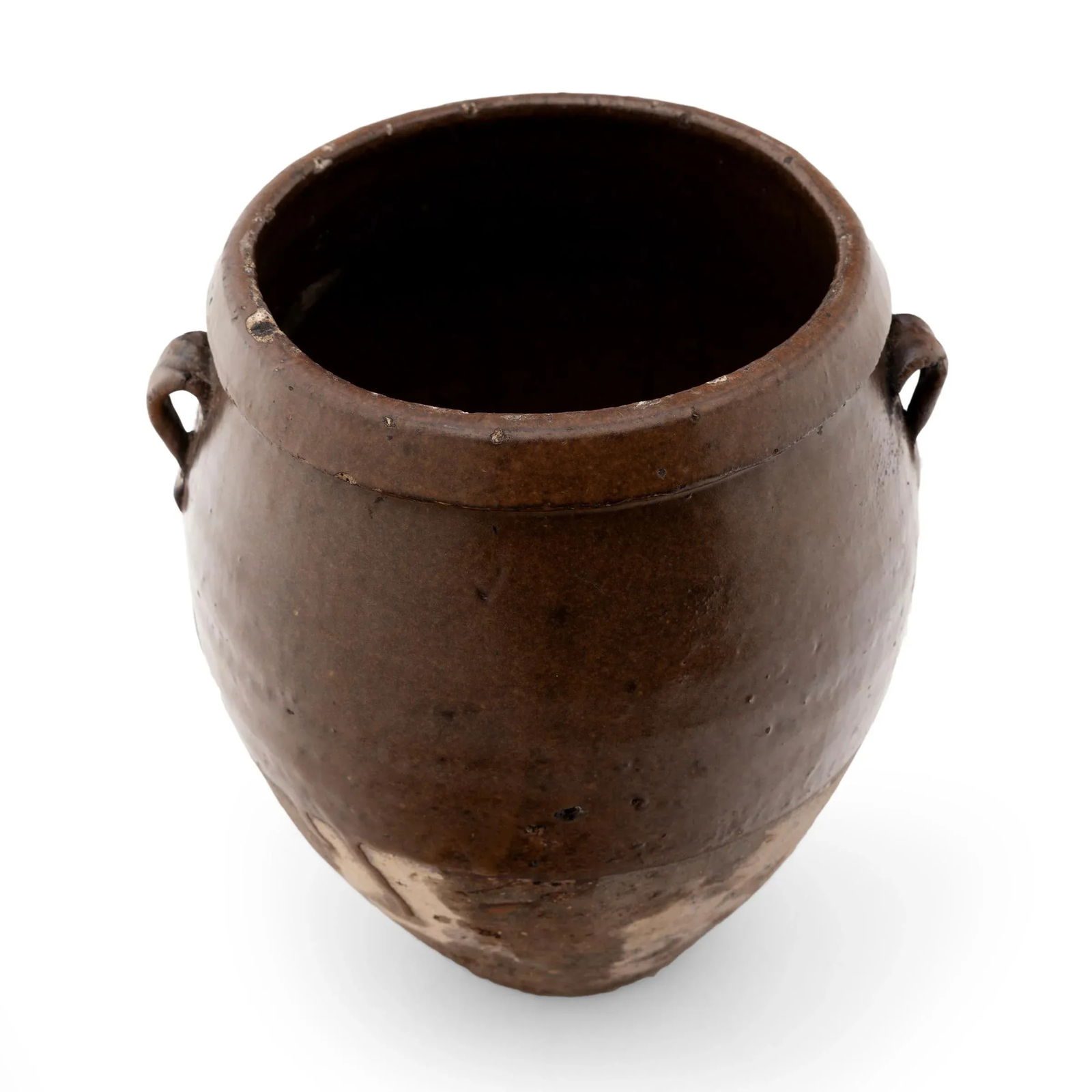 Chinese Glazed Kitchen Jar, c. 1900 - 4