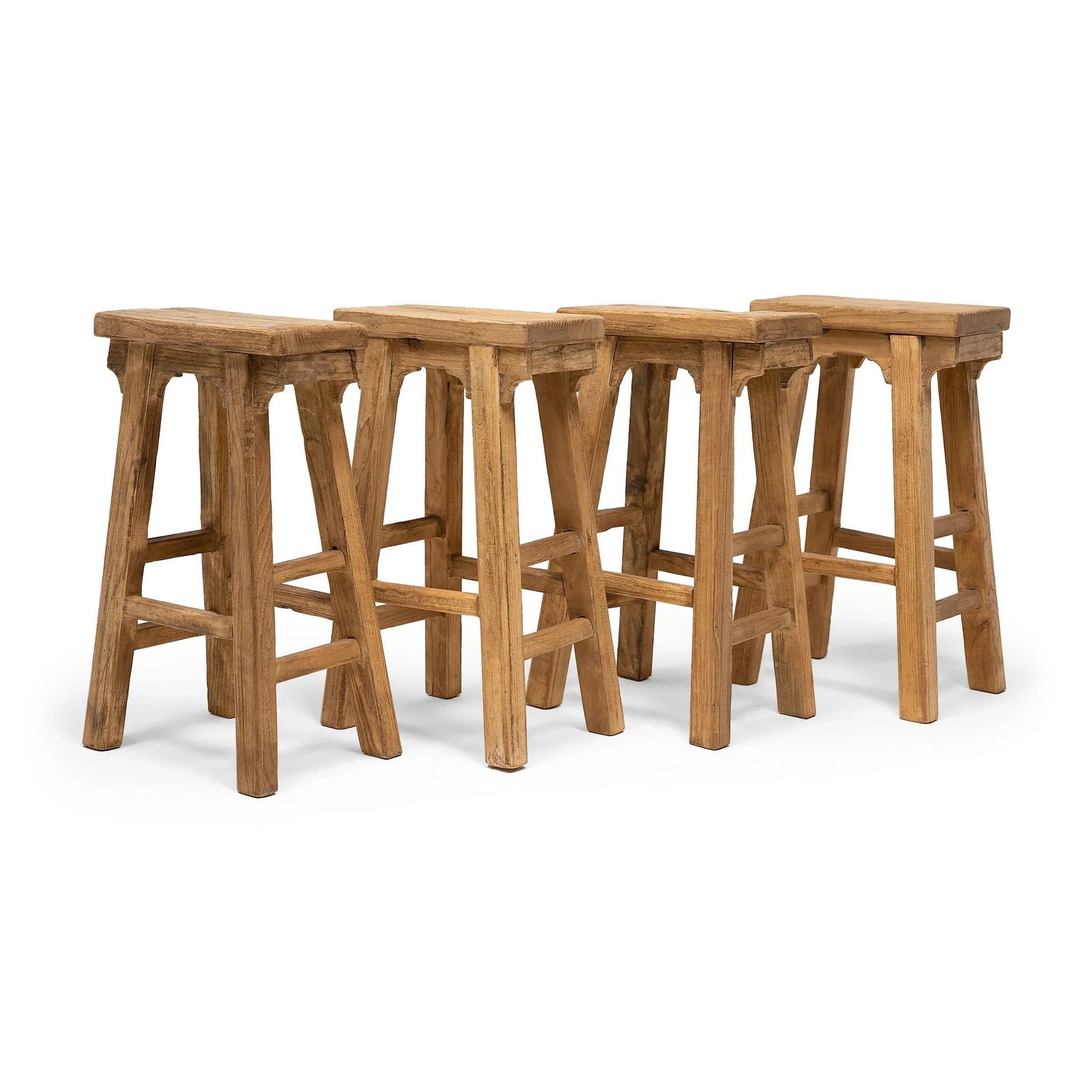 Tall Provincial Chinese Stool - 5