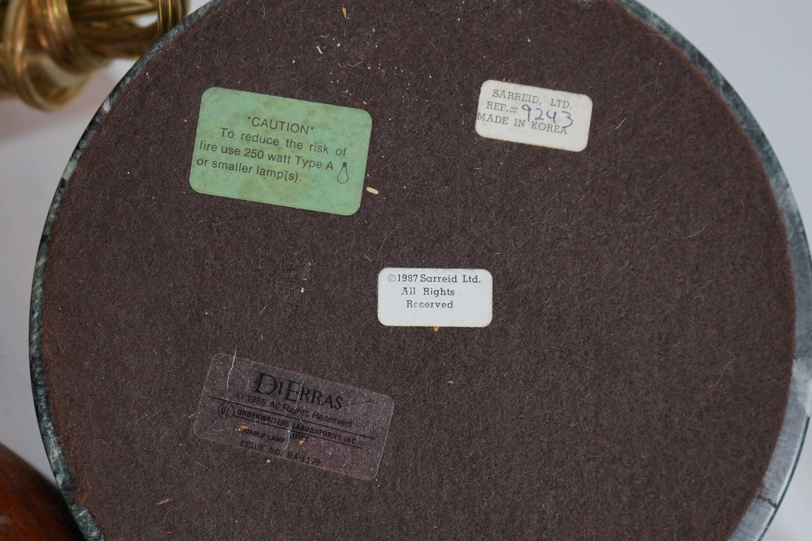 Pair Sarreid Bronze Silver Finish Candlestick Lamps - 11