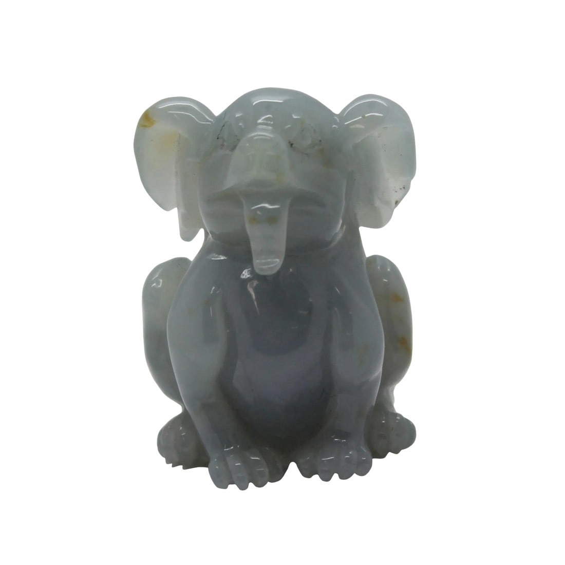 Carved Natural Light Purple Jade Chinese Zodiac Dog Figure Pendant: This beautiful pendant is carved from natural untreated jade, the motif of this pendant is the Chinese animal zodiac dog. Jade is believed to have a protective function ( against the bad fortune )