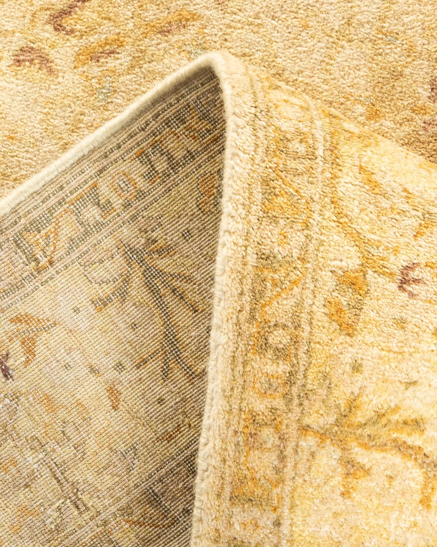 Mogul, One-of-a-Kind Hand-Knotted Area Rug - Ivory, 3' 3" x 5' 2" - 6