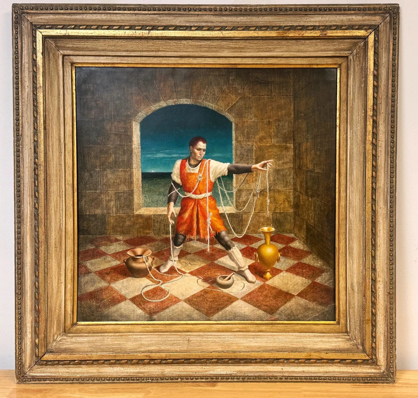 Game of Thrones' Style Surrealist Interior Portrait by Bruce Winston Hafley - 2