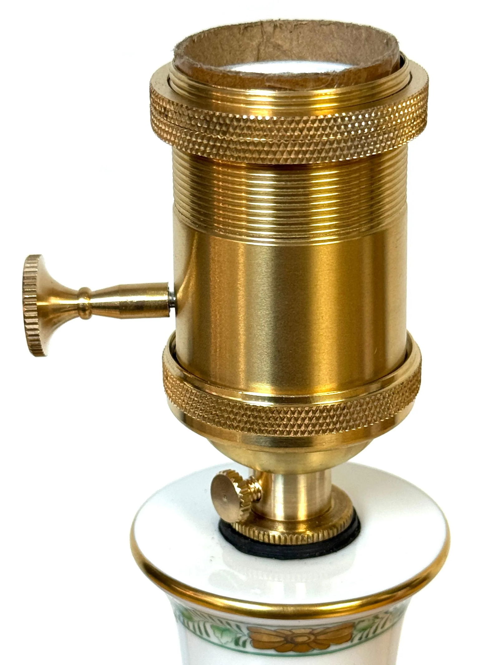 Herend Porcelain 'Chinese Bouquet- Green' Table Lamp - 7