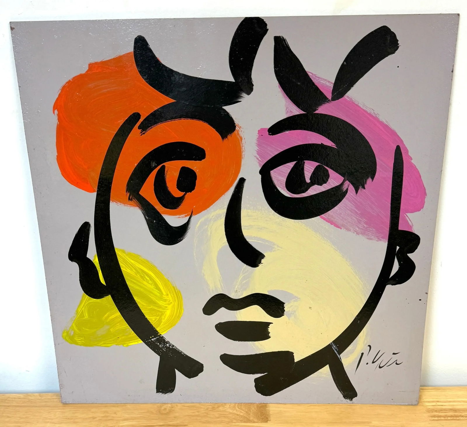 Peter Robert Keil Portrait of a Man, Berlin, 1970s. - 4