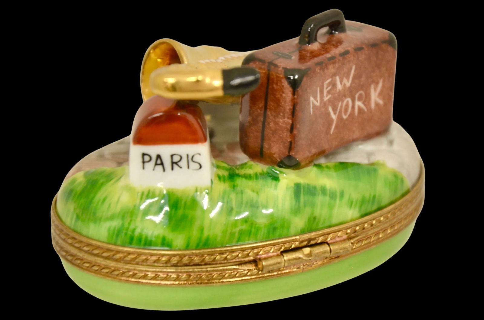Limoges a Musician Travels to Paris Accent Box - 2