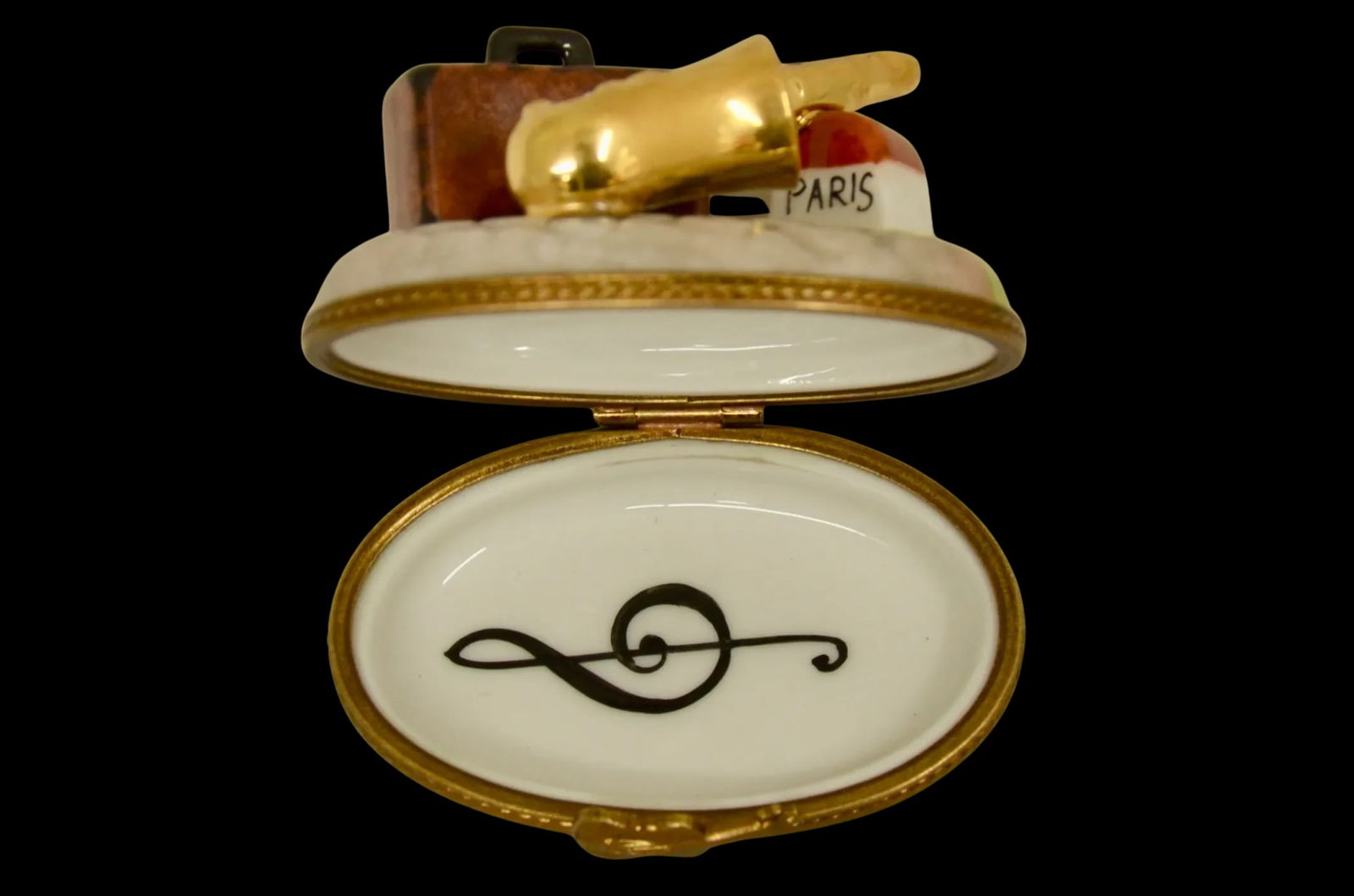 Limoges a Musician Travels to Paris Accent Box - 3