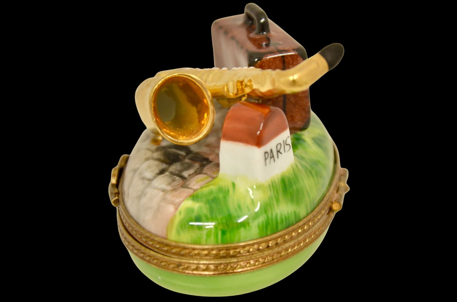 Limoges a Musician Travels to Paris Accent Box - 6