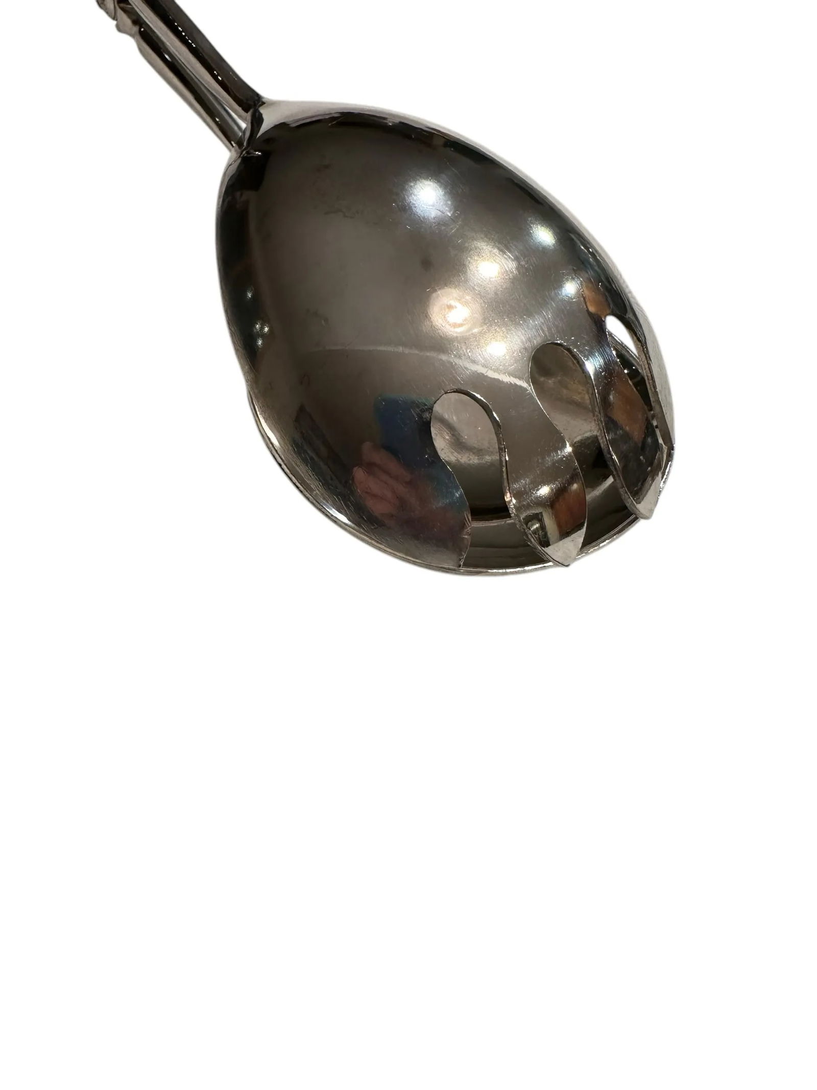 Mid 20th Century Italian Silver Plate Serving Tongs - 5