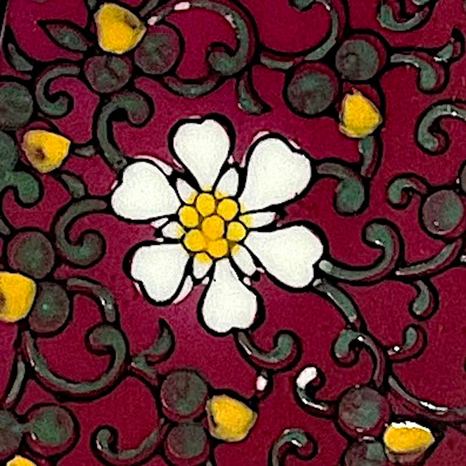 Vintage Japanese Porcelain Gardner Islamic Pattern Charger - 5