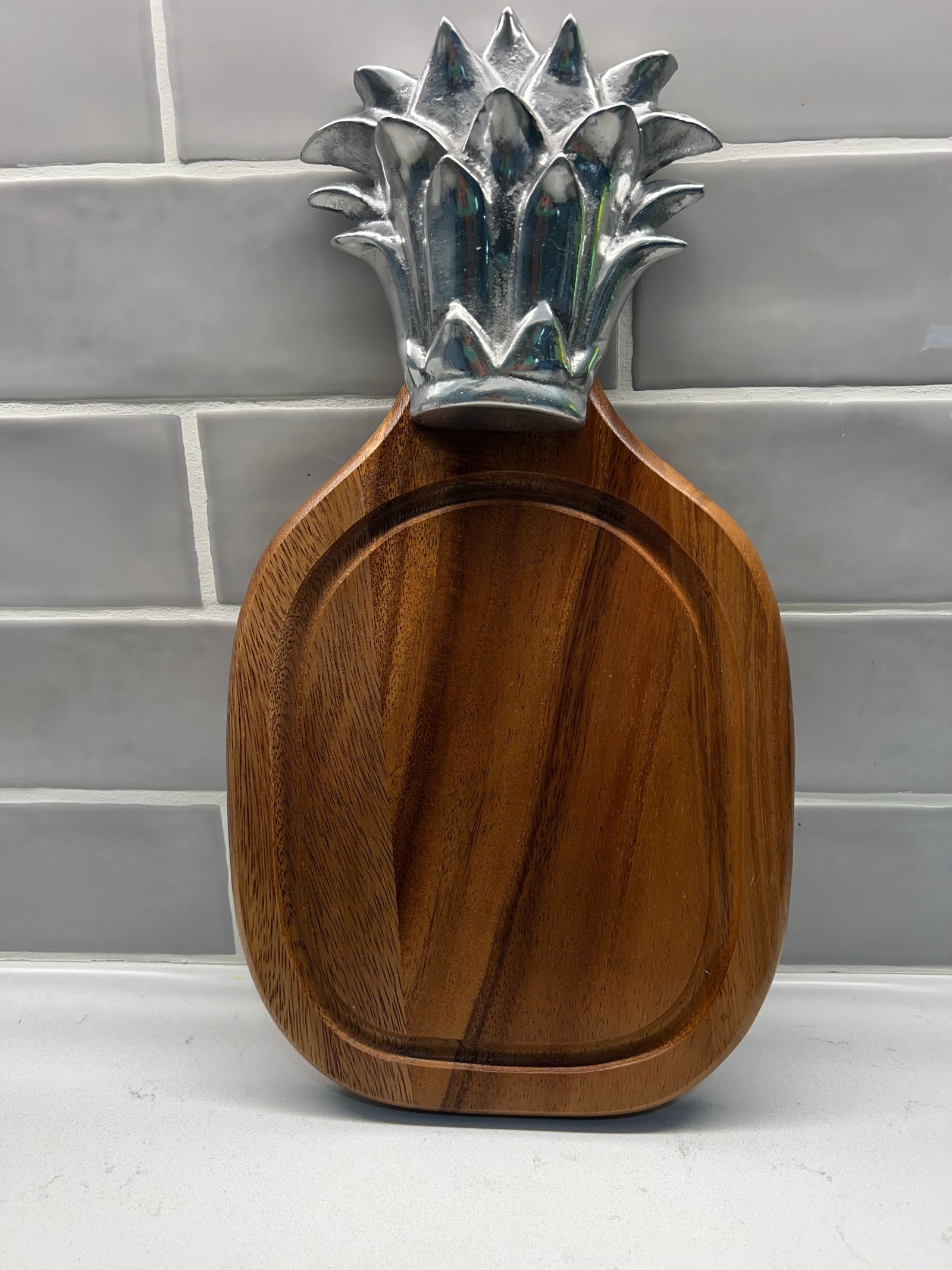 Pineapple Shaped Cutting Board or Charcuterie Board - 2