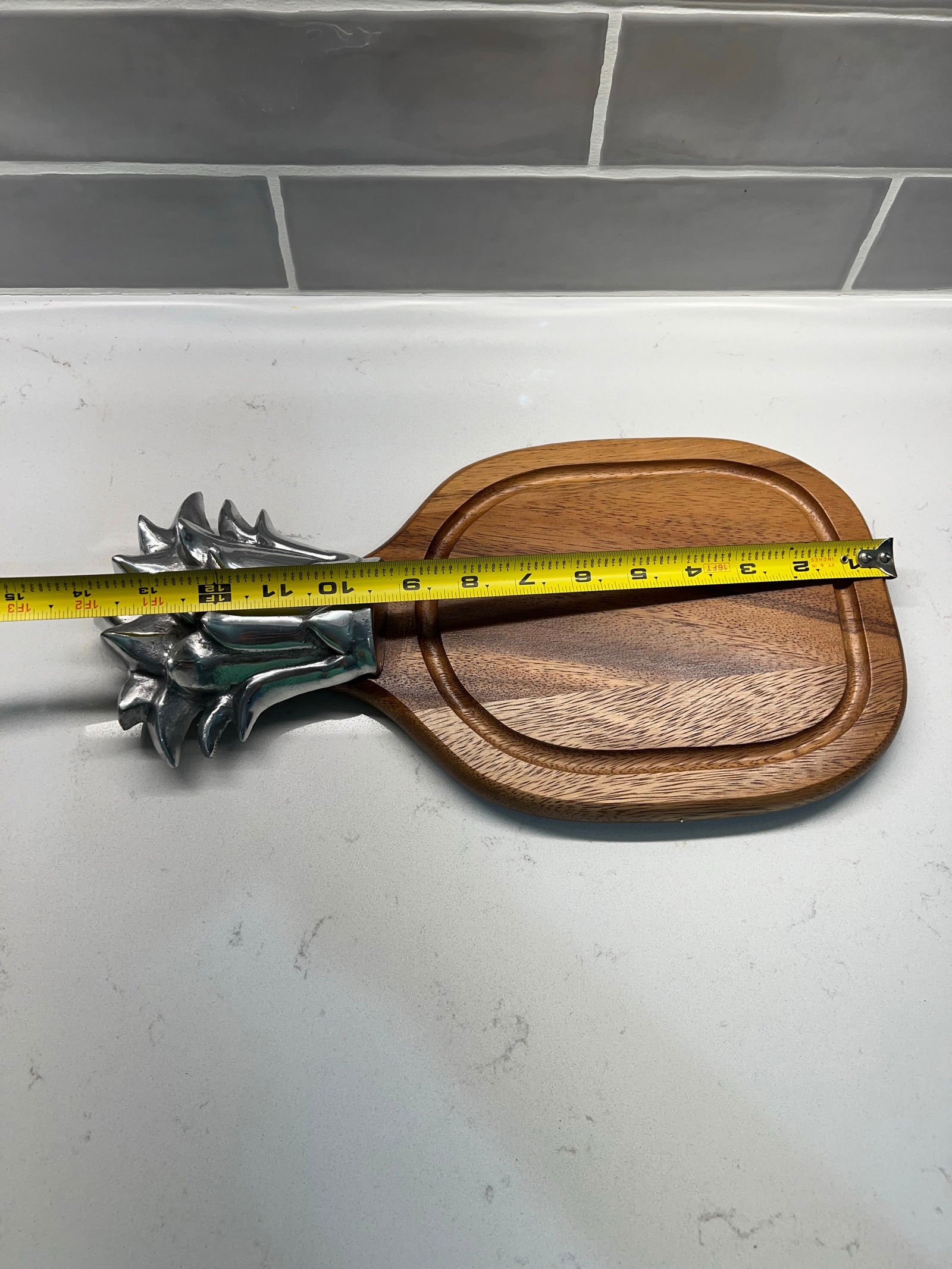 Pineapple Shaped Cutting Board or Charcuterie Board - 6