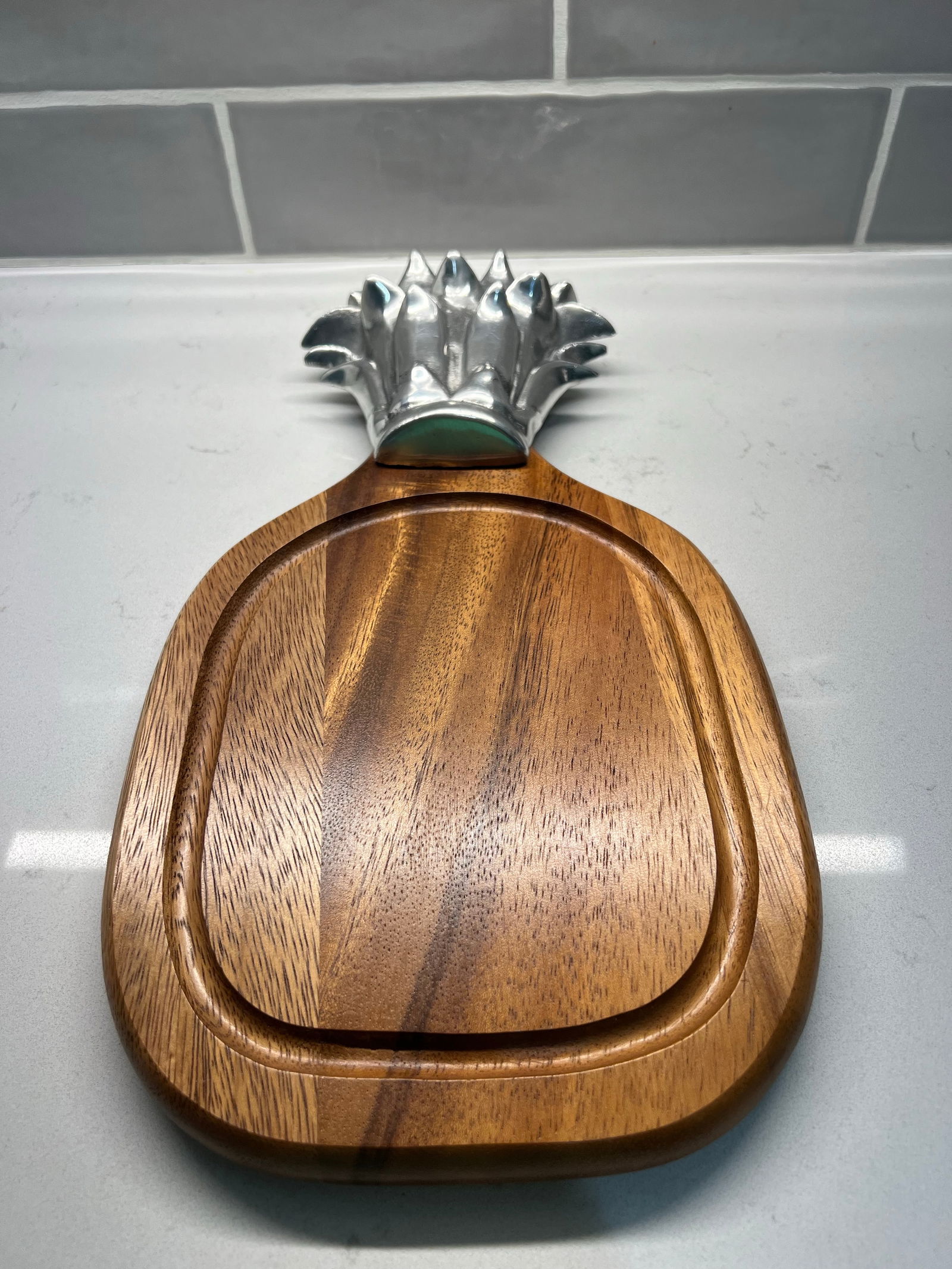 Pineapple Shaped Cutting Board or Charcuterie Board - 8