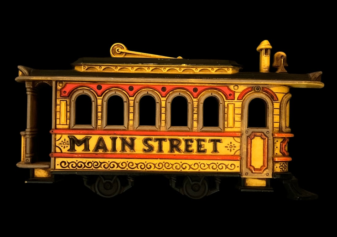 1970s Vintage Train Locomotive, Caboose and Stagecoach Wall Decor by Homco Set of 3 - 3