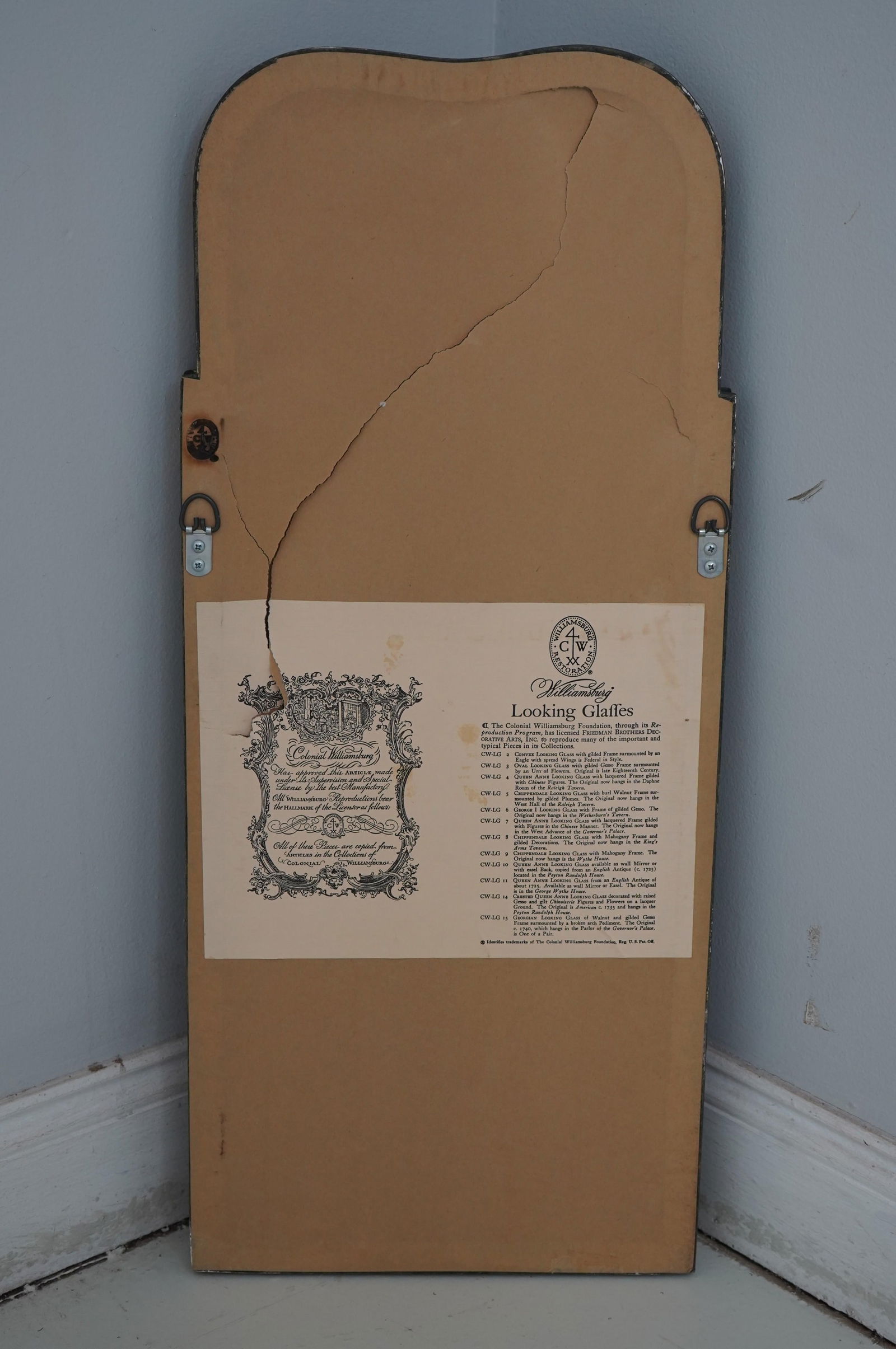 Friedman Brothers Colonial Williamsburg Chinoiserie Mirror - 7