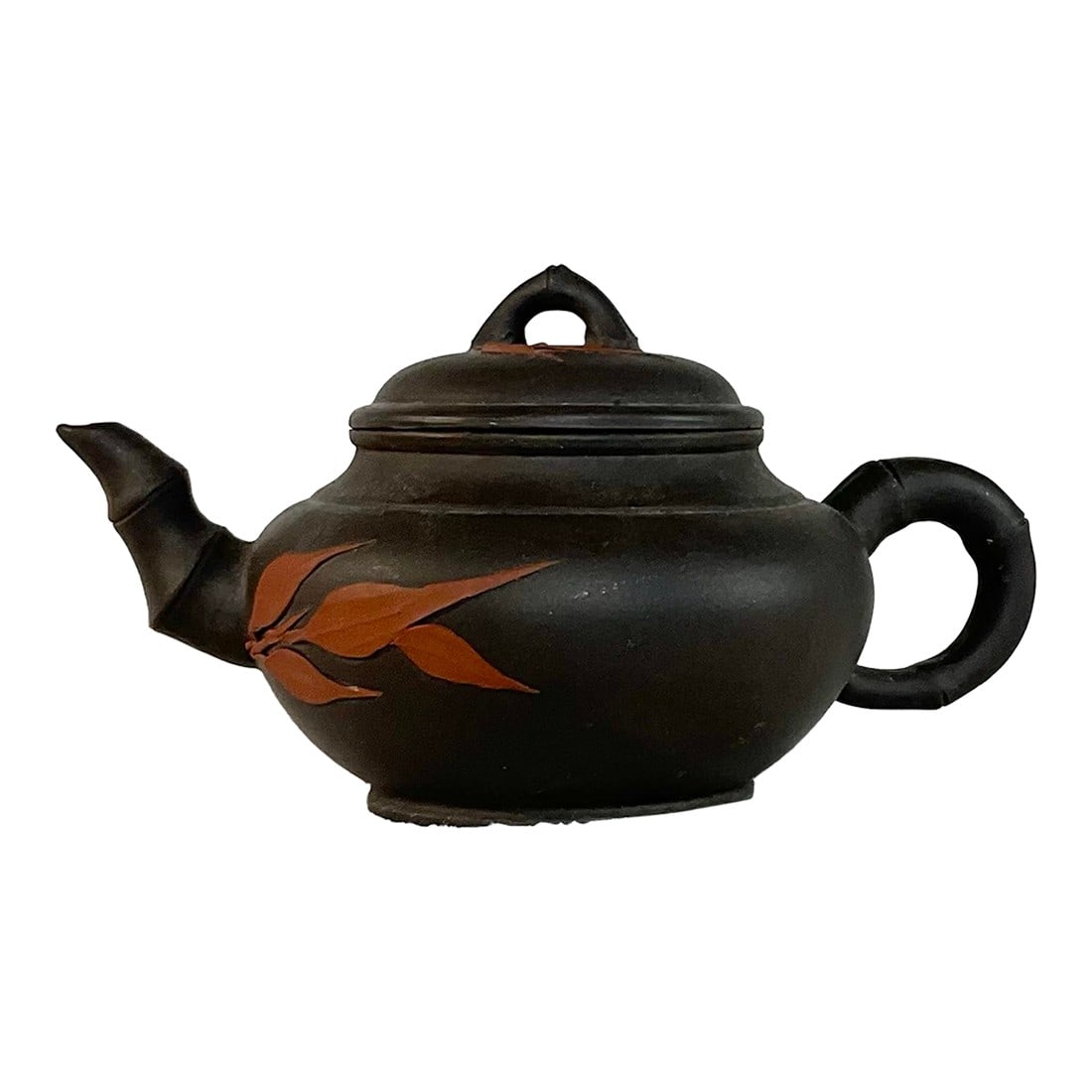 Antique Bisque Asian Orient Form Teapot (1 of 10)