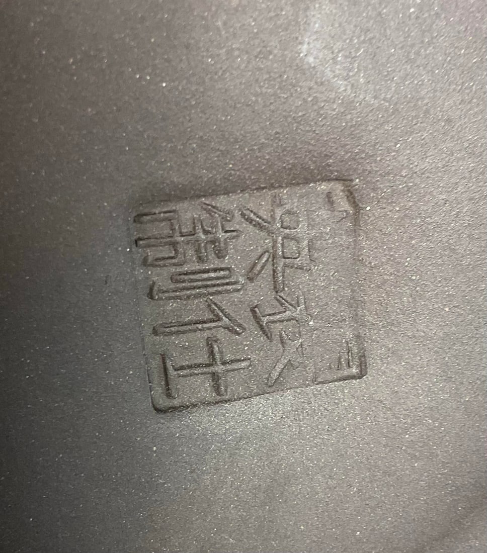 Antique Bisque Asian Orient Form Teapot - 9