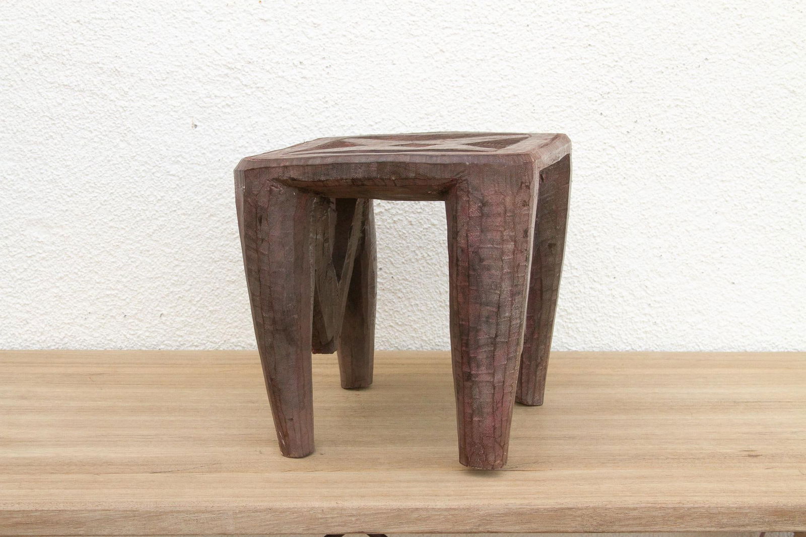 Small Timeless Treasure Nupe Stool - 6
