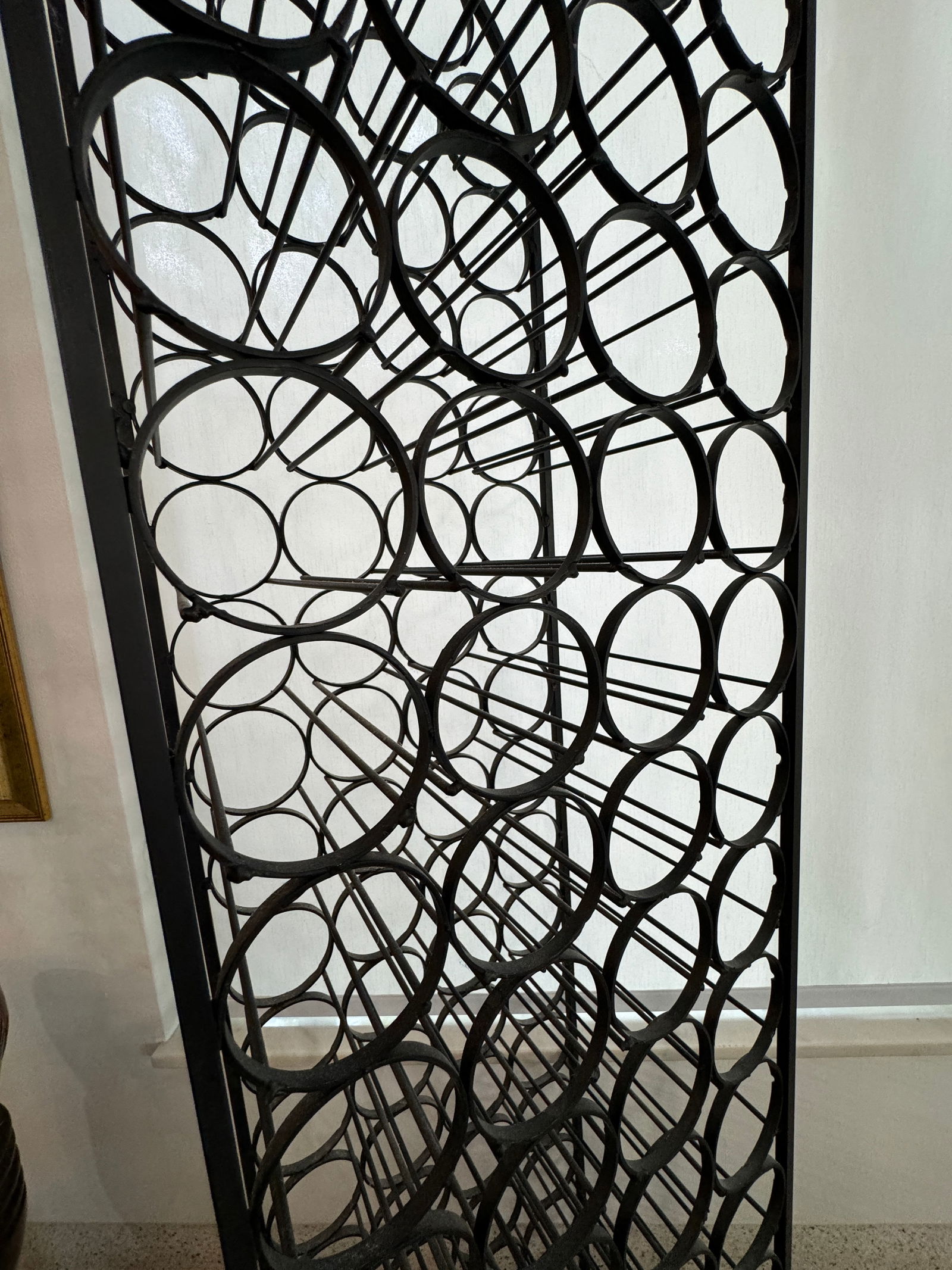 1970 Arthur Umanoff Wine Rack Retro Mid-Century - 67 Bottles - 8