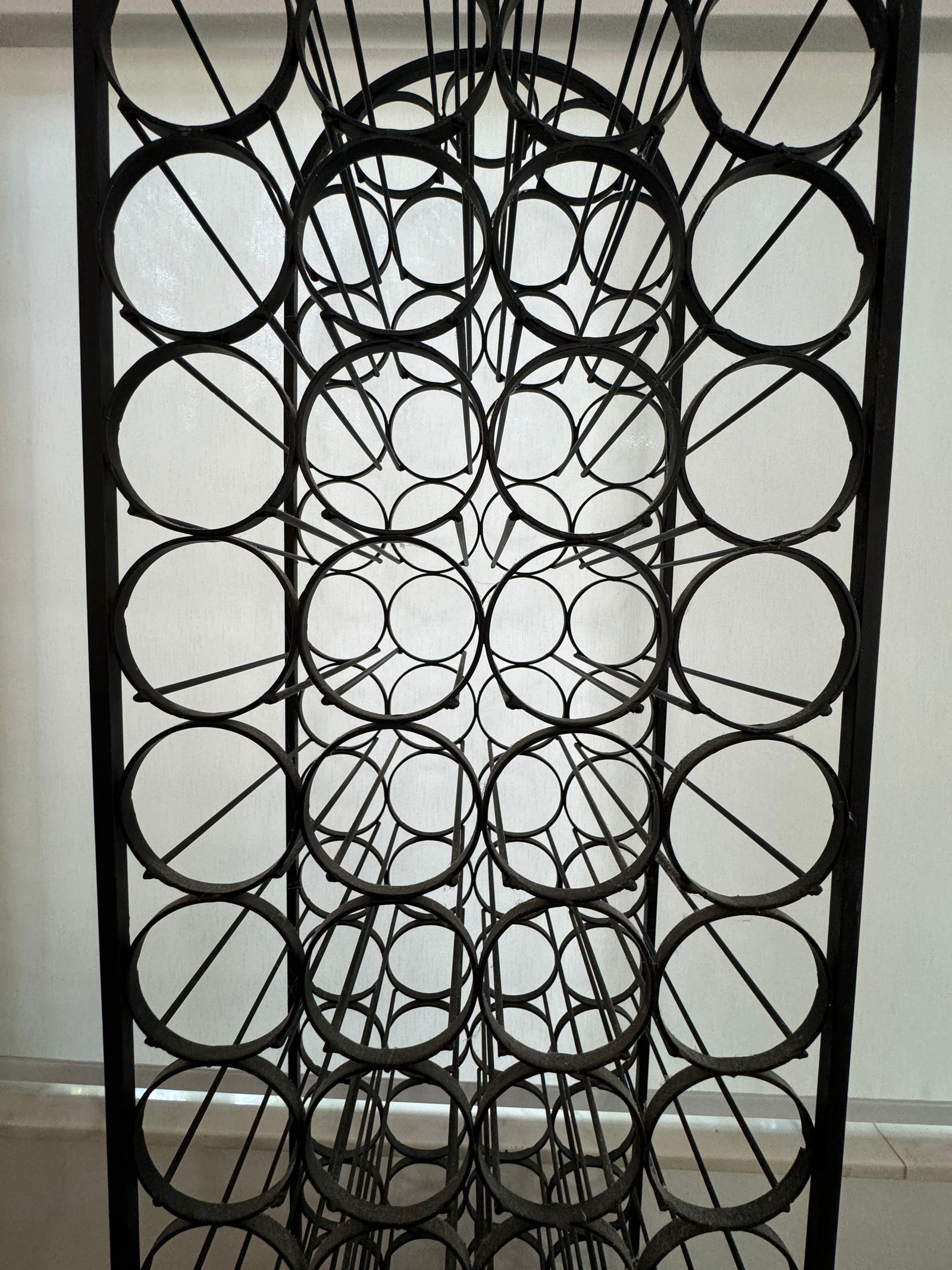 1970 Arthur Umanoff Wine Rack Retro Mid-Century - 67 Bottles - 9