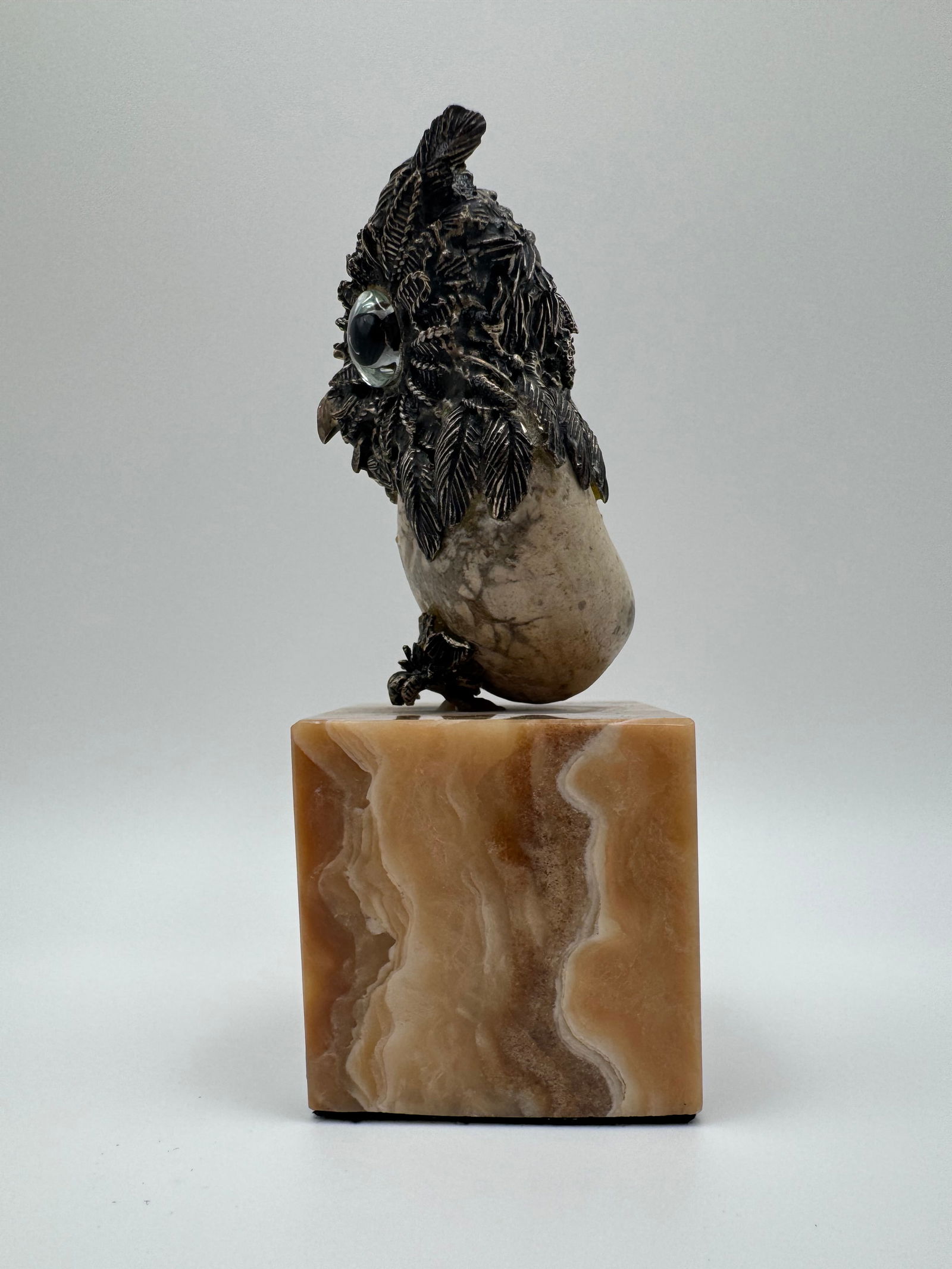 1970s Aurelio Teno Limited Edition Cartier Owl Sculpture - 12