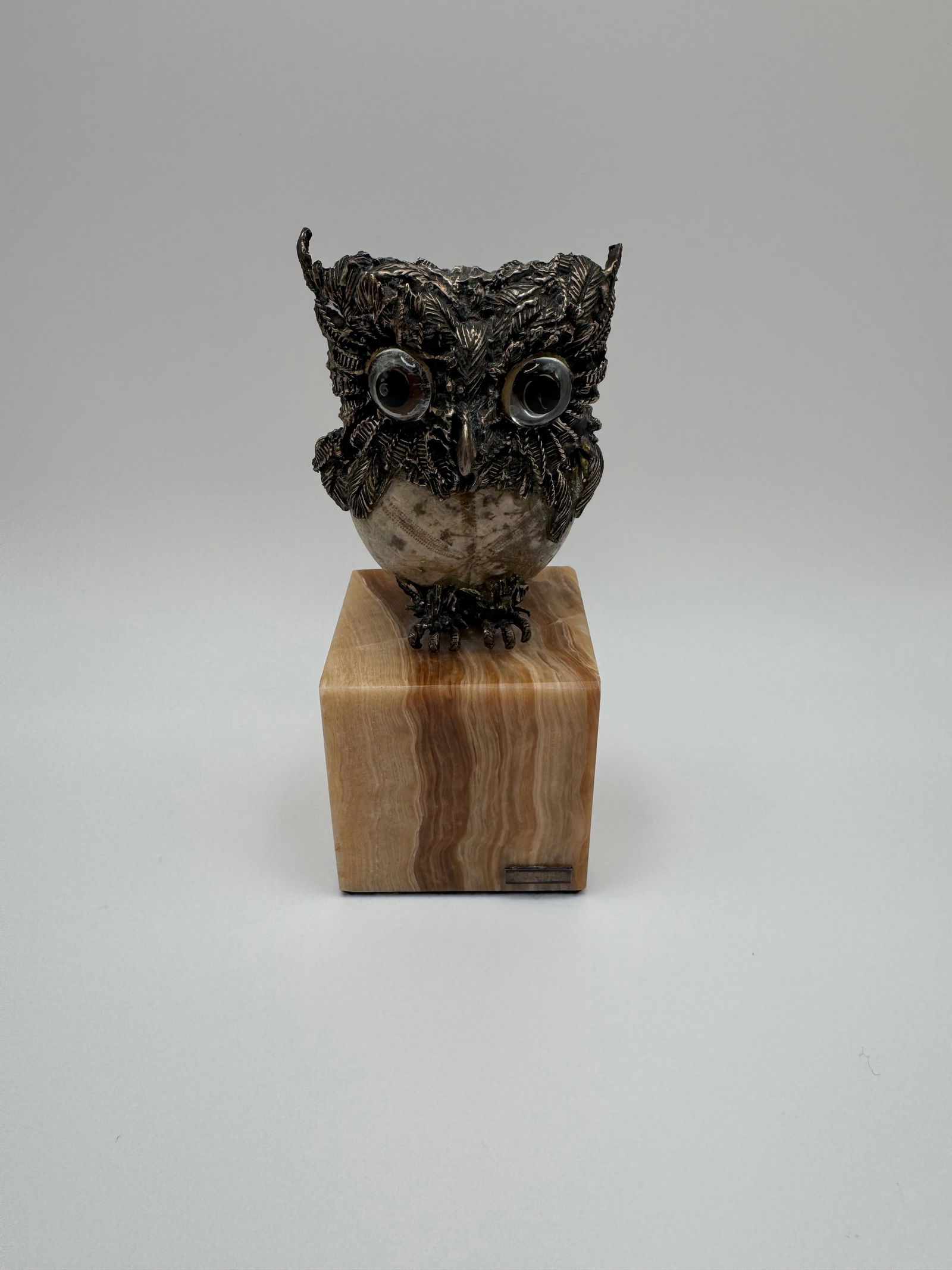 1970s Aurelio Teno Limited Edition Cartier Owl Sculpture - 2