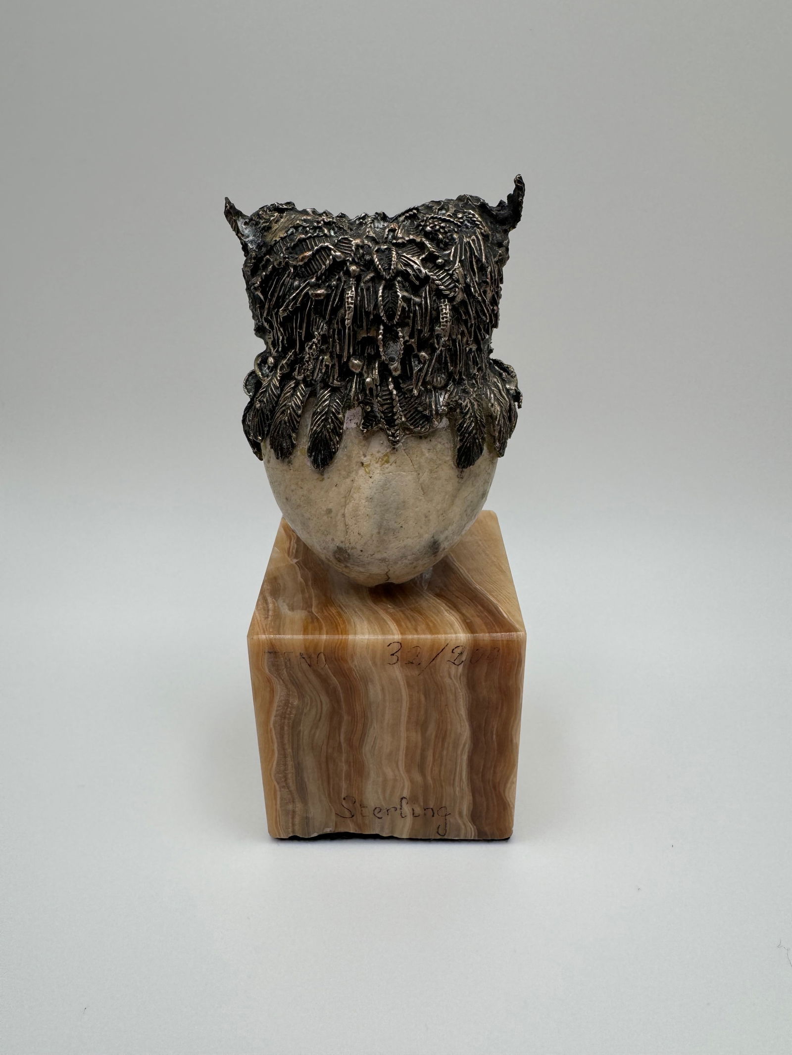 1970s Aurelio Teno Limited Edition Cartier Owl Sculpture - 3