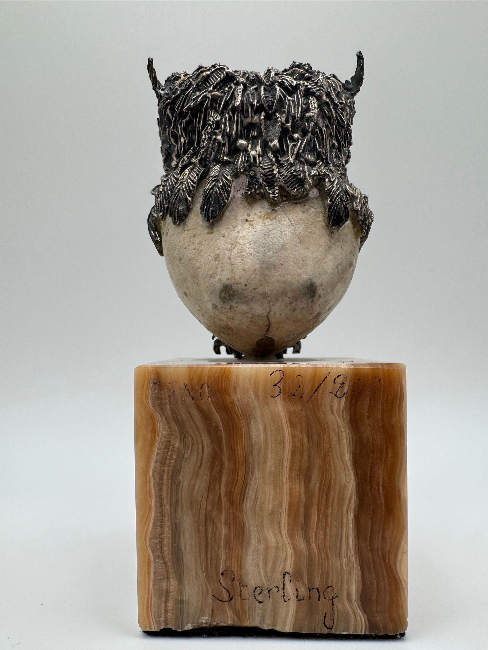 1970s Aurelio Teno Limited Edition Cartier Owl Sculpture - 5